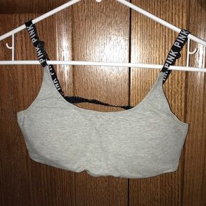 Caged back bra